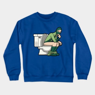 The Thinker Ninja Crewneck Sweatshirt